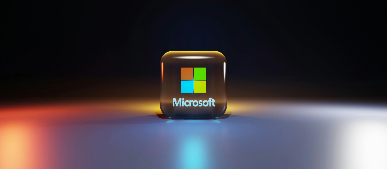 Microsoft logo.