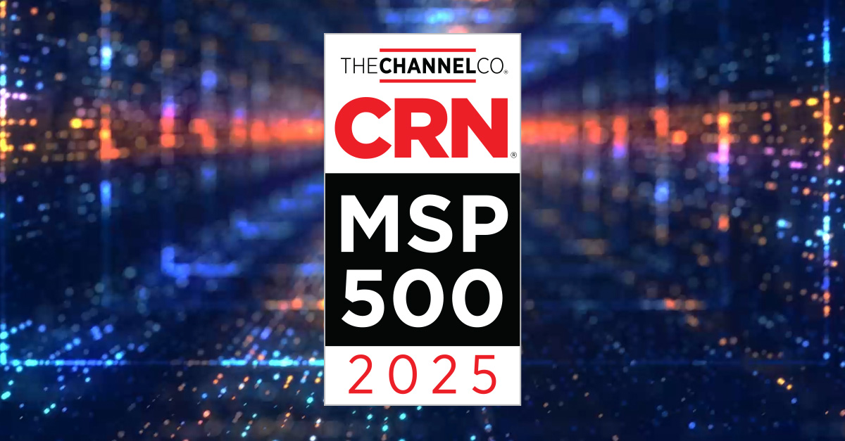 CRN MSP 500 2025 logo.