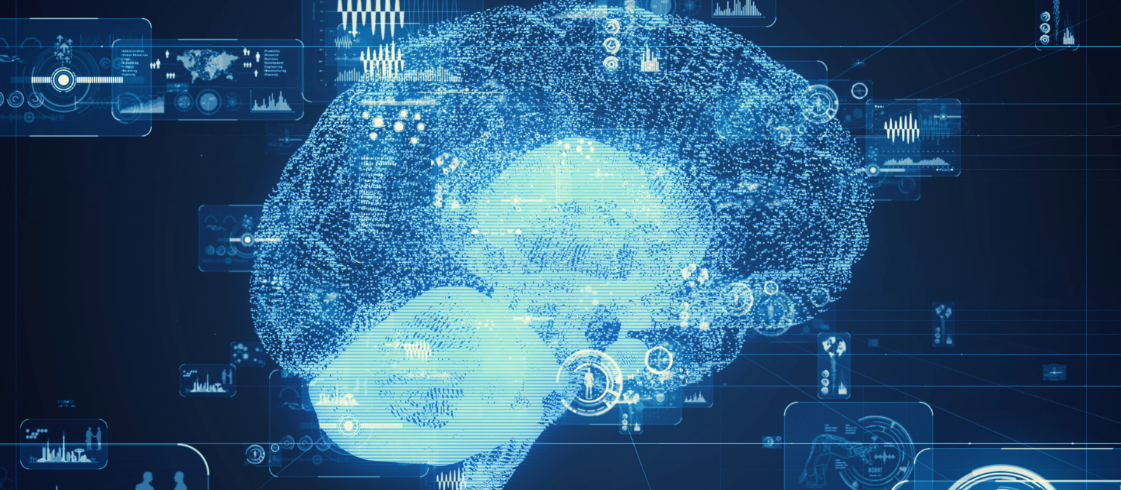 A digital brain representing AI TRiSM.