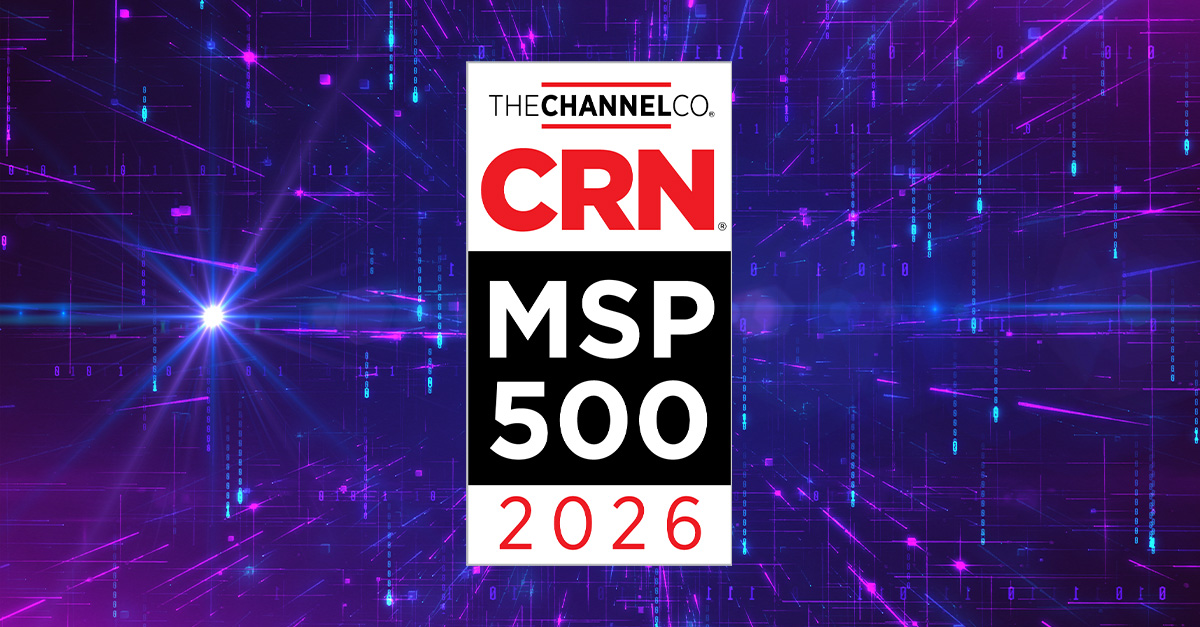 The Channel Company's CRN MSP 500 2026 logo.